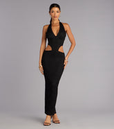 Lace Obsession Cutout Maxi Dress