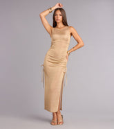 Dinner Plans Sleeveless Maxi Dress