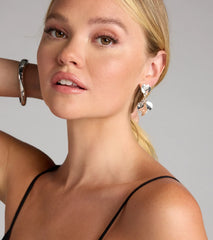 Sculpted to Slay Drop Earrings
