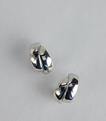 Twice The Shine Double Hoop Earrings