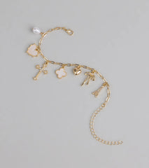 Charm School Dropout Chain Bracelet