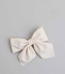 Simplicity Is Chic Hair Bow Clip