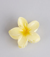 Tropical Blooms Flower Hair Claw Clip