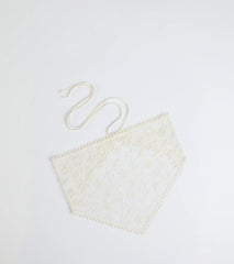 Boho Sheer Floral Bandana