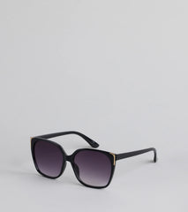 Livin' My Best Life Oversized Square Sunglasses