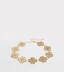 Desert Babe Cross Concho Belt