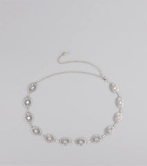 Glam Roots Rhinestone Concho Belt