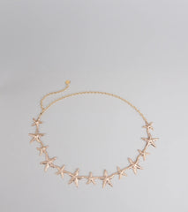 Mermaid Muse Starfish Chain Belt