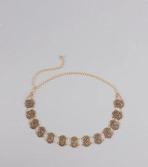 Cherished Treasure Oval Western Belt