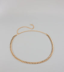 Classic Staple Cuban Chain-Link Belt