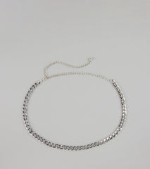 Classic Staple Cuban Chain-Link Belt