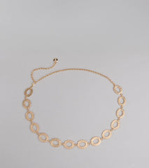 Southern Grace Oval Chain Belt