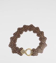 Western Mood Statement Buckle Medallion Belt