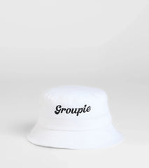 Groupie Embroidered Bucket Hat