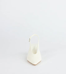 Lookin' Sleek Sling-Back Stiletto Pumps