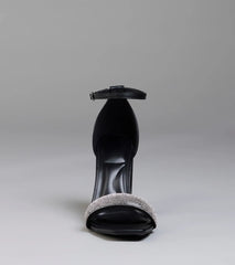 Royal Treatment Rhinestone Block Heels