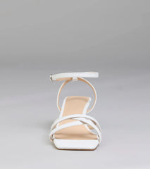 Everyday Slay Strappy Kitten Heels