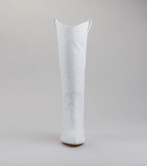Chic Girl Era Pearl Knee-High Boots