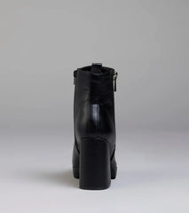 Bold Edge Platform Zipper Booties