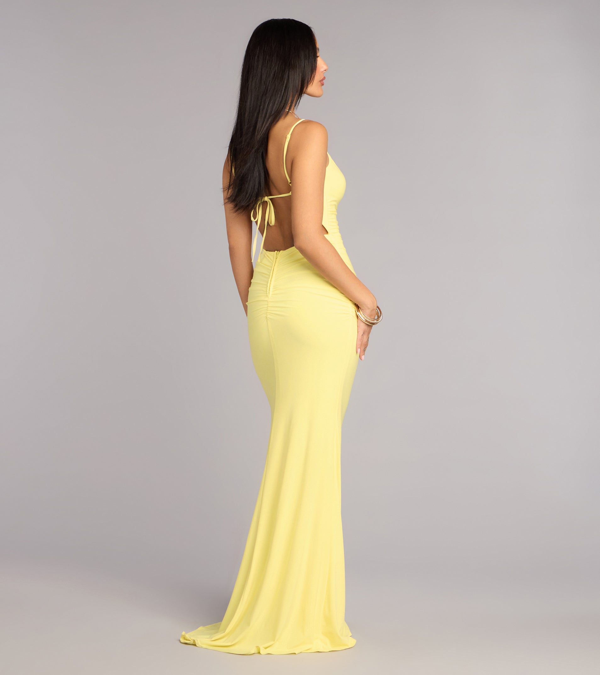 Edna Open Back Mermaid Formal Dress