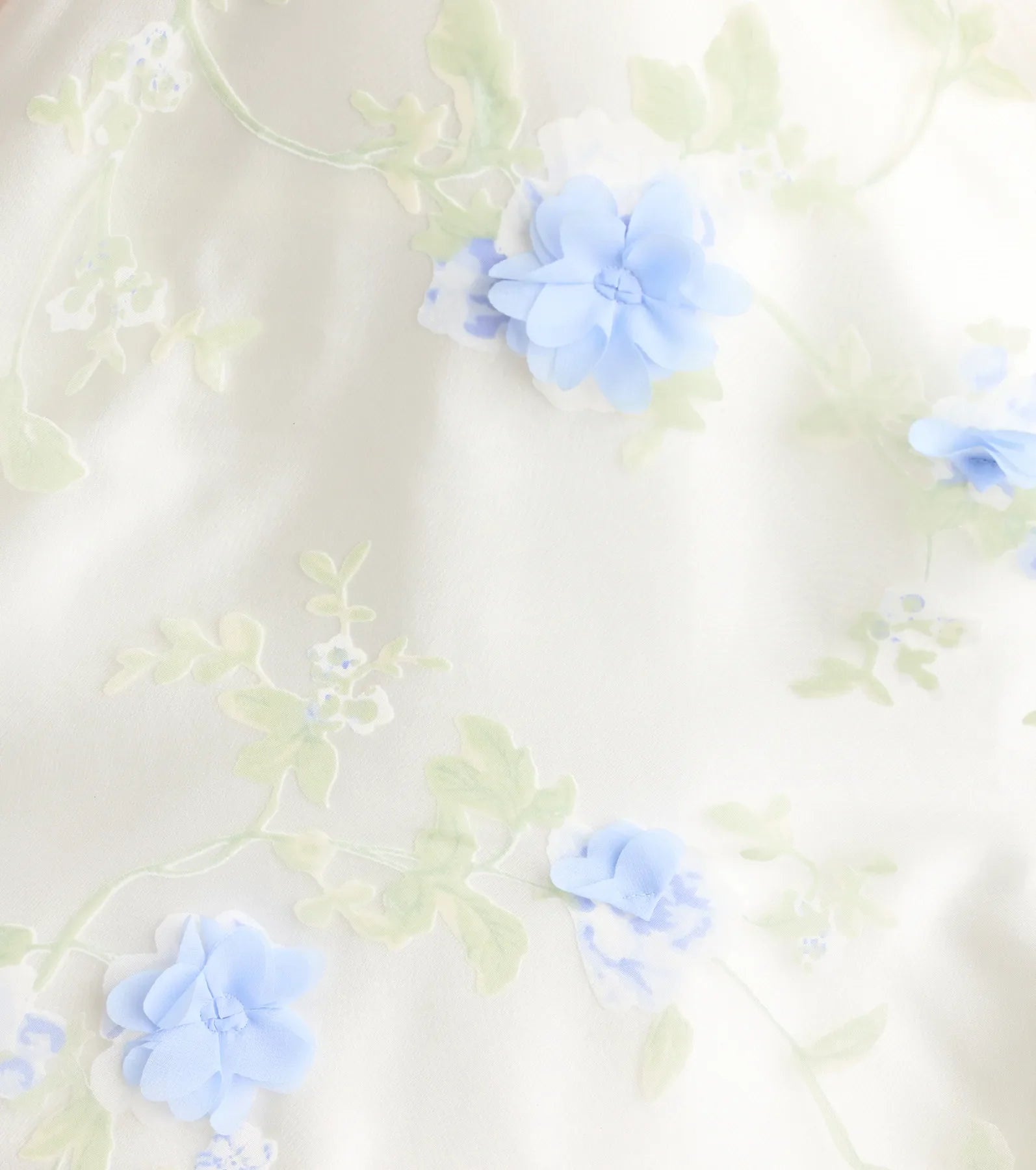 Nalini Lace-Up A-Line Floral Ball Gown