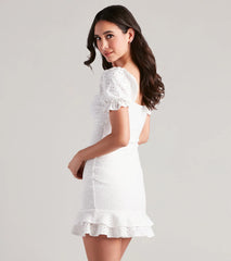 Looking Like A Daydream Eyelet Lace Dress