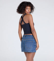 Essential Energy Halter Crop Top