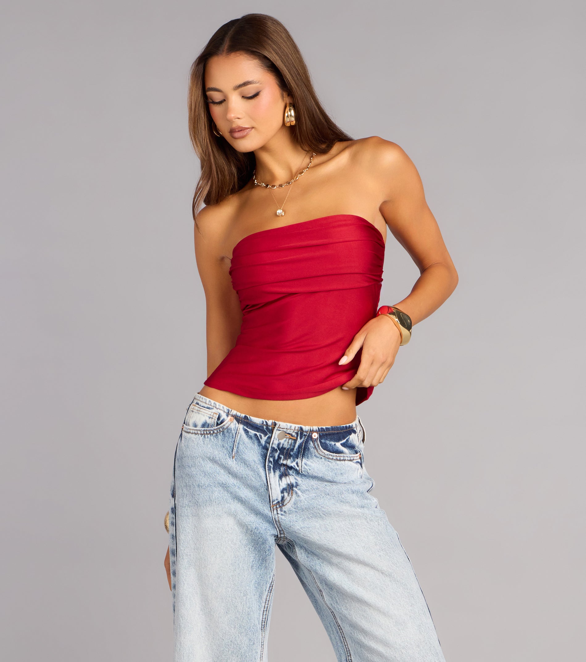 Make It Chic Tube Top