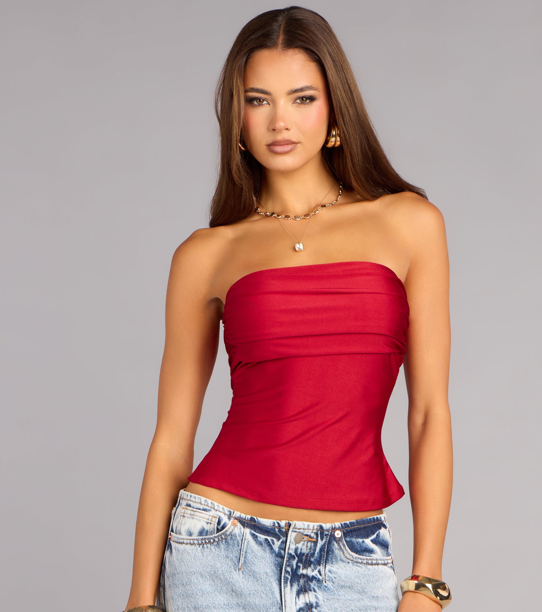 Make It Chic Tube Top