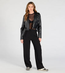 Sheer As Can Be Polka Dot Mesh Bodysuit