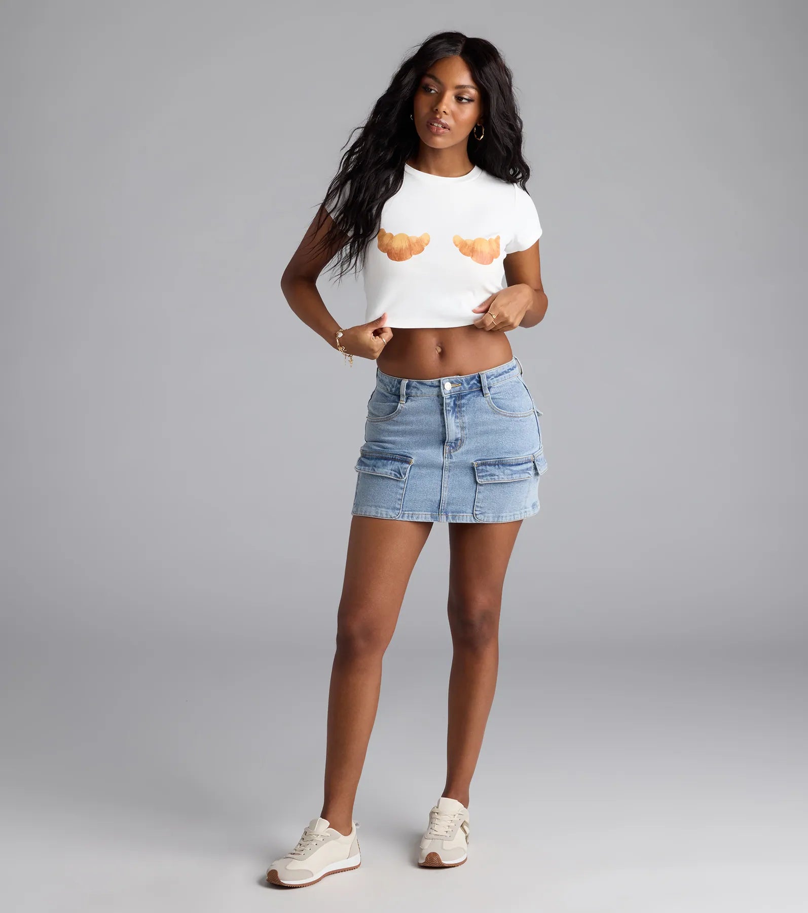 Baked Goods Croissant Graphic Tee