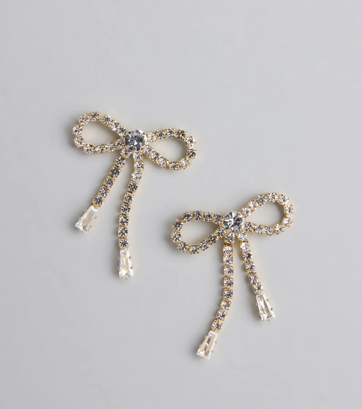 Elegant Charm Bow Stud Earrings