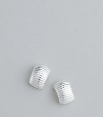 Chic And Trendy Curved Earrings