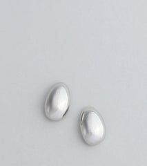 Simple And Sleek Teardrop Earrings