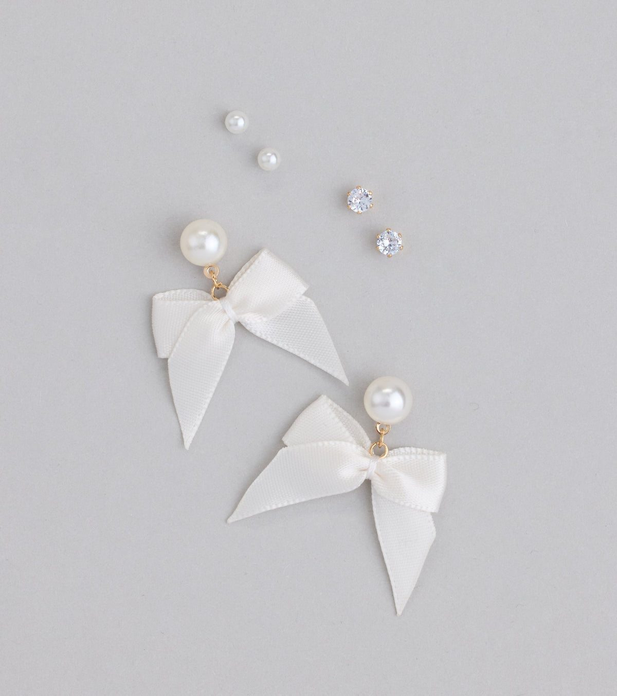 Just Perfect Three-Pack Stud Earrings Set