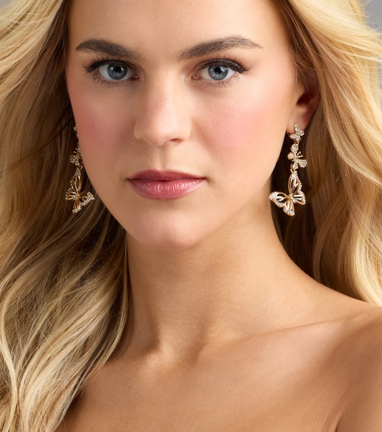 Touch Of Beauty Butterfly Earrings