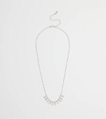 Instant Elevation Cubic Zirconia Charm Necklace
