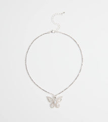 Fly Season Butterfly Necklace