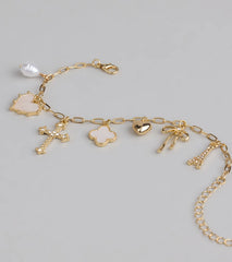 Charm School Dropout Chain Bracelet