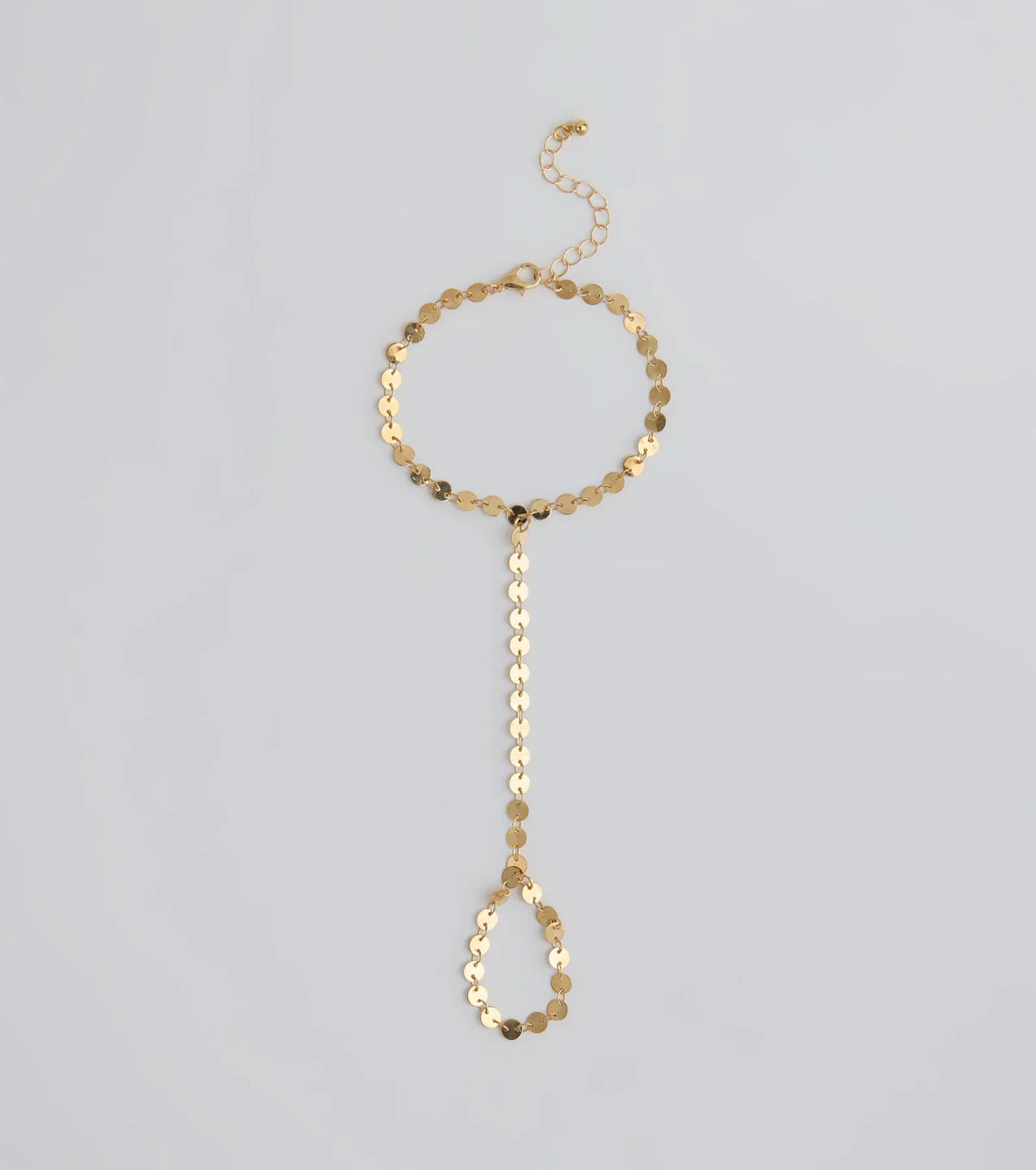 Chic Destiny Disc Coin Hand Chain
