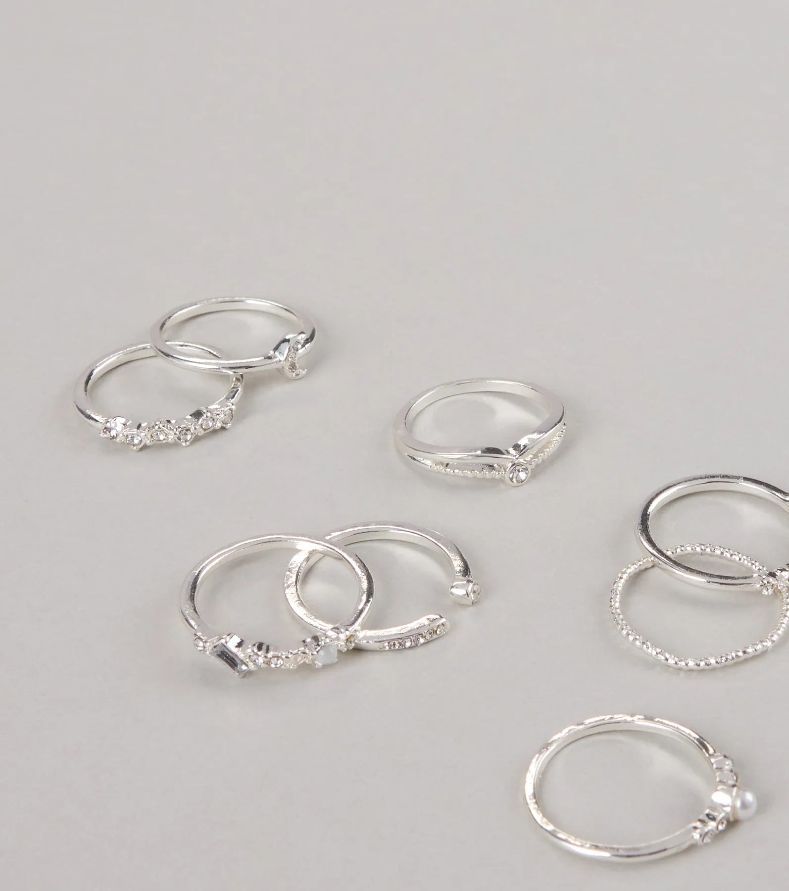 Leave You Breathless Eight Pack Ring Set
