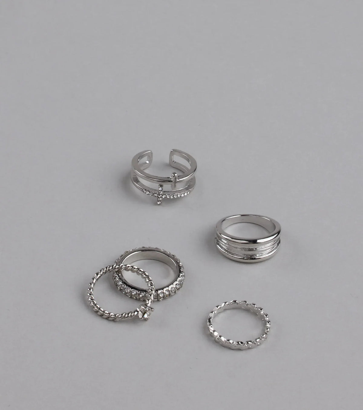 Love Is In The Details Five Pack Ring Set