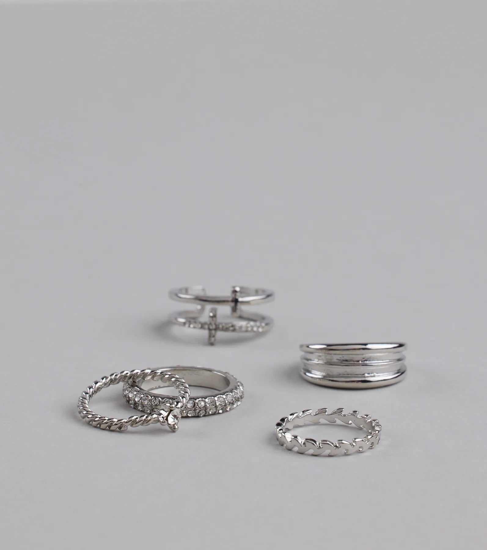 Love Is In The Details Five Pack Ring Set