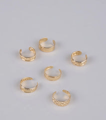 Glow Babe Six-Pack Toe Ring Set