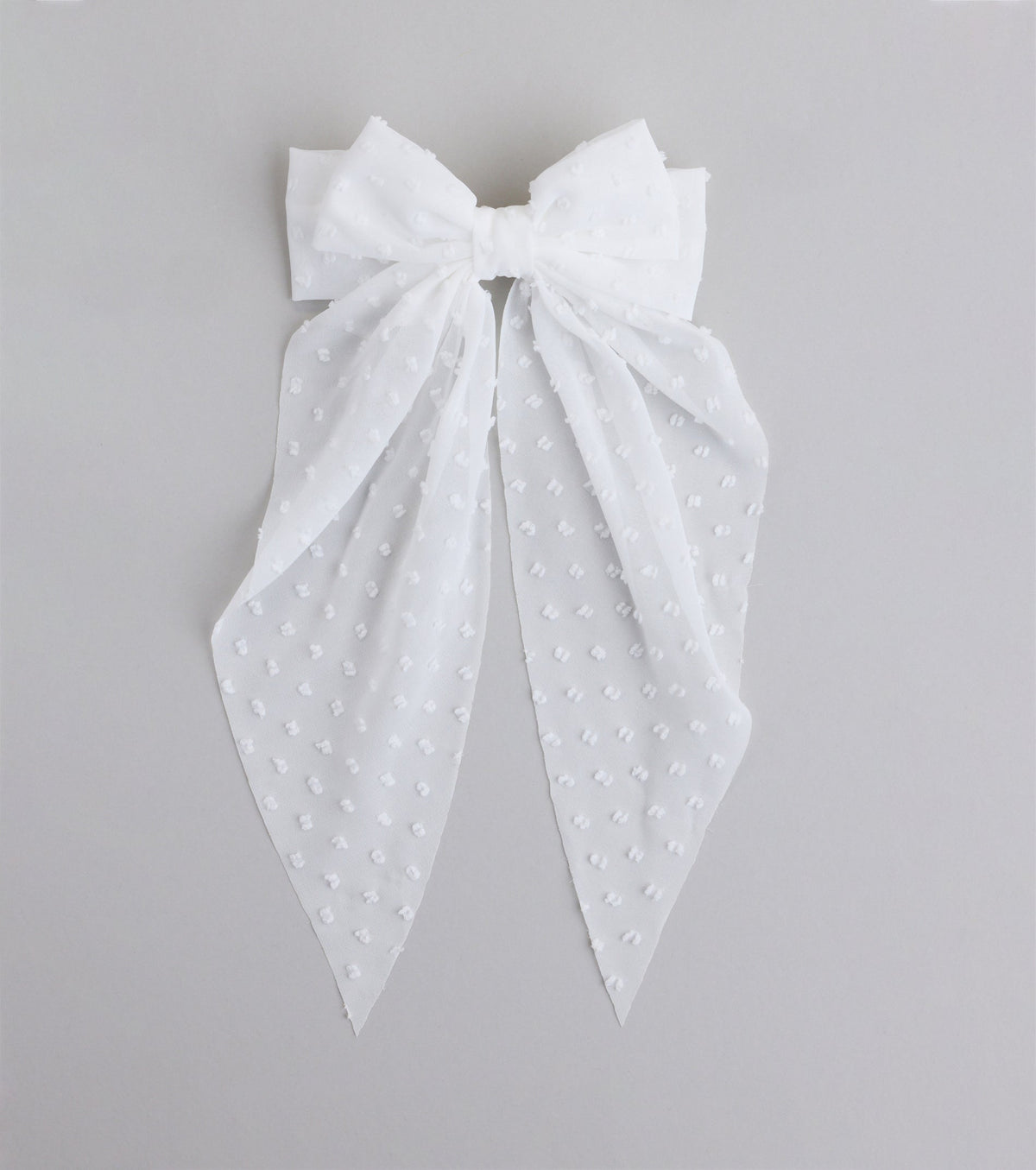 Love In the Air Sheer Hair Bow Clip