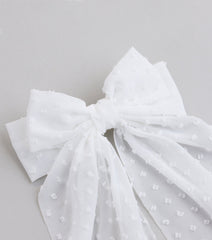 Love In the Air Sheer Hair Bow Clip