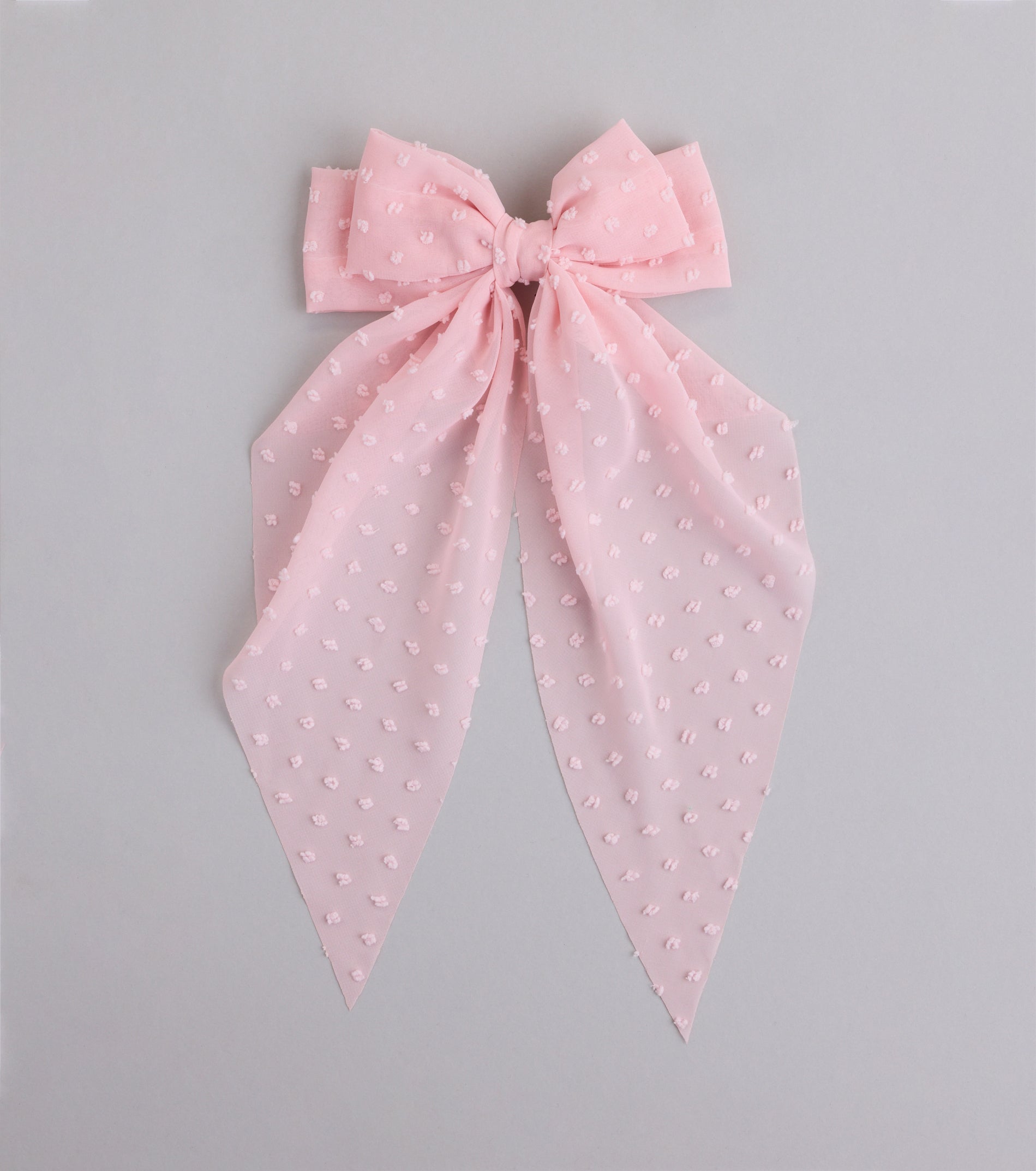 Love In the Air Sheer Hair Bow Clip