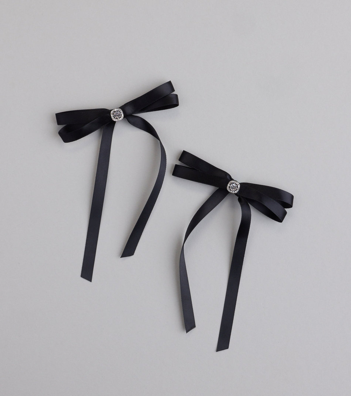 Hint Of Glamour Two Pack Hair Bow Set