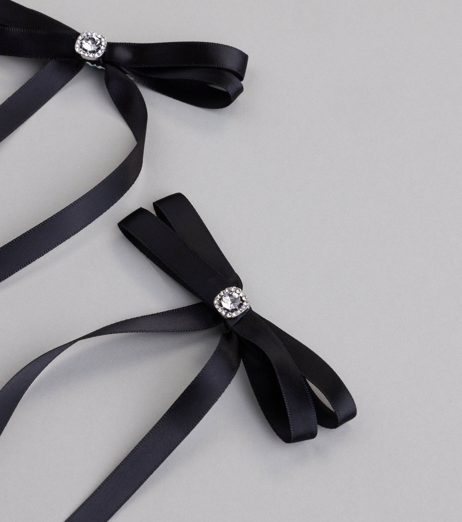 Hint Of Glamour Two Pack Hair Bow Set