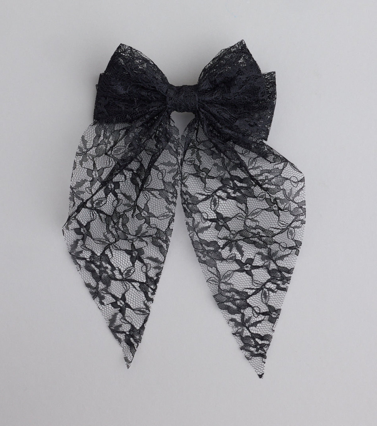 Here For Romance Lace Hair Bow Clip